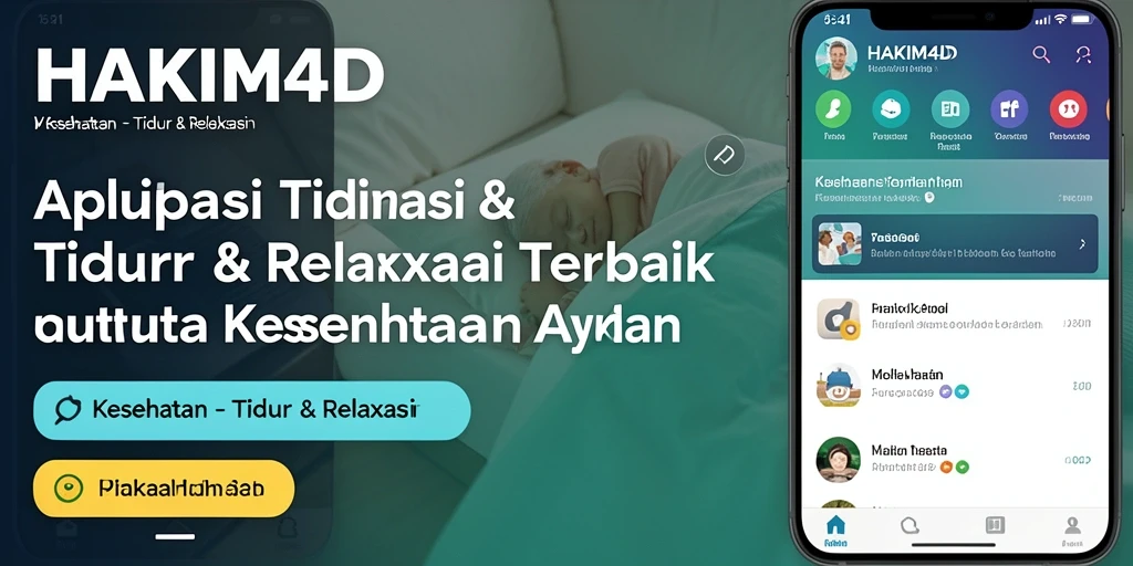 Screenshot utama HAKIM4D menampilkan antarmuka relaksasi yang menyenangkan.