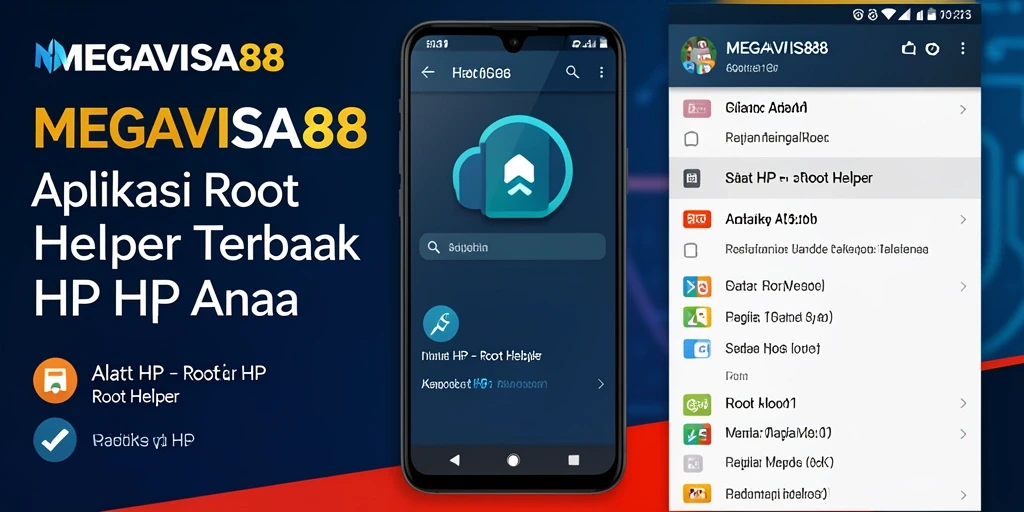 Antarmuka MEGAVISA88 yang ramah pengguna untuk akses Root Helper.