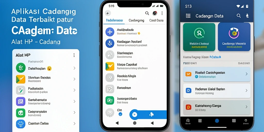 Antarmuka S13 yang sederhana dan efisien untuk cadangan data.