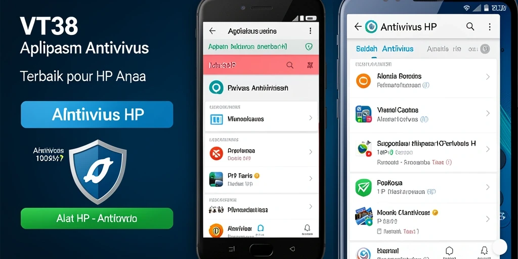 Tampilan antarmuka VT38 yang sederhana dan intuitif untuk pengguna.