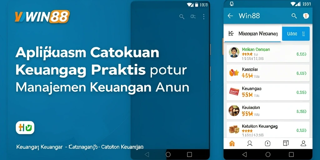 Tampilan antarmuka WIN88 yang sederhana dan mudah digunakan.