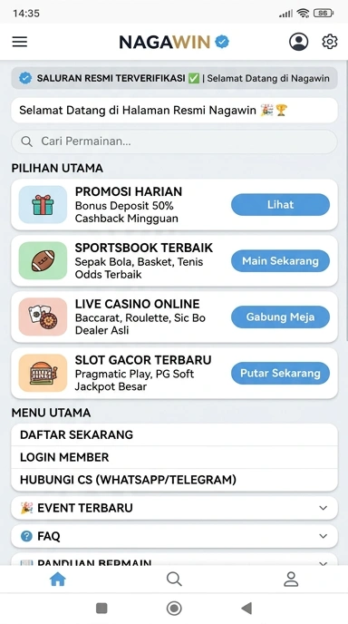 Kanal Resmi Unduh APK Nagawin untuk Android
